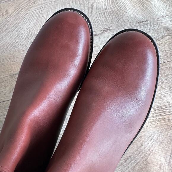 Cole Haan Parker Grand OS Knee High Boot Cherry Mahogany 7 - Picture 6 of 12